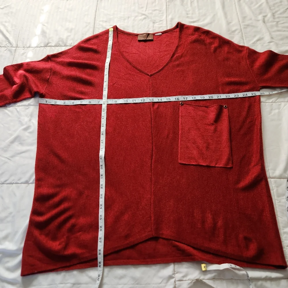 Kerisma Wool Blend Oversized Pocket Sweater Medium / Large